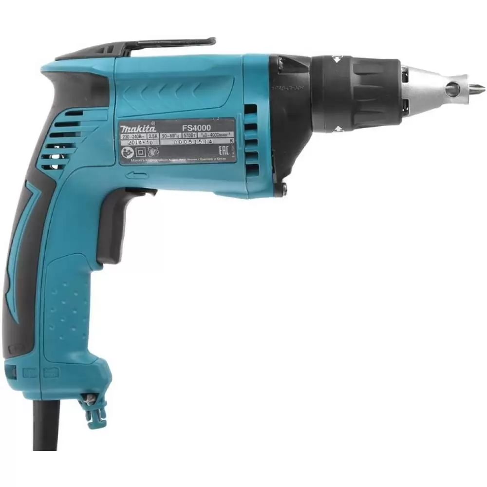 Шуруповерт MAKITA FS 4000 JX2 в кейсе+насадка(199078-9)