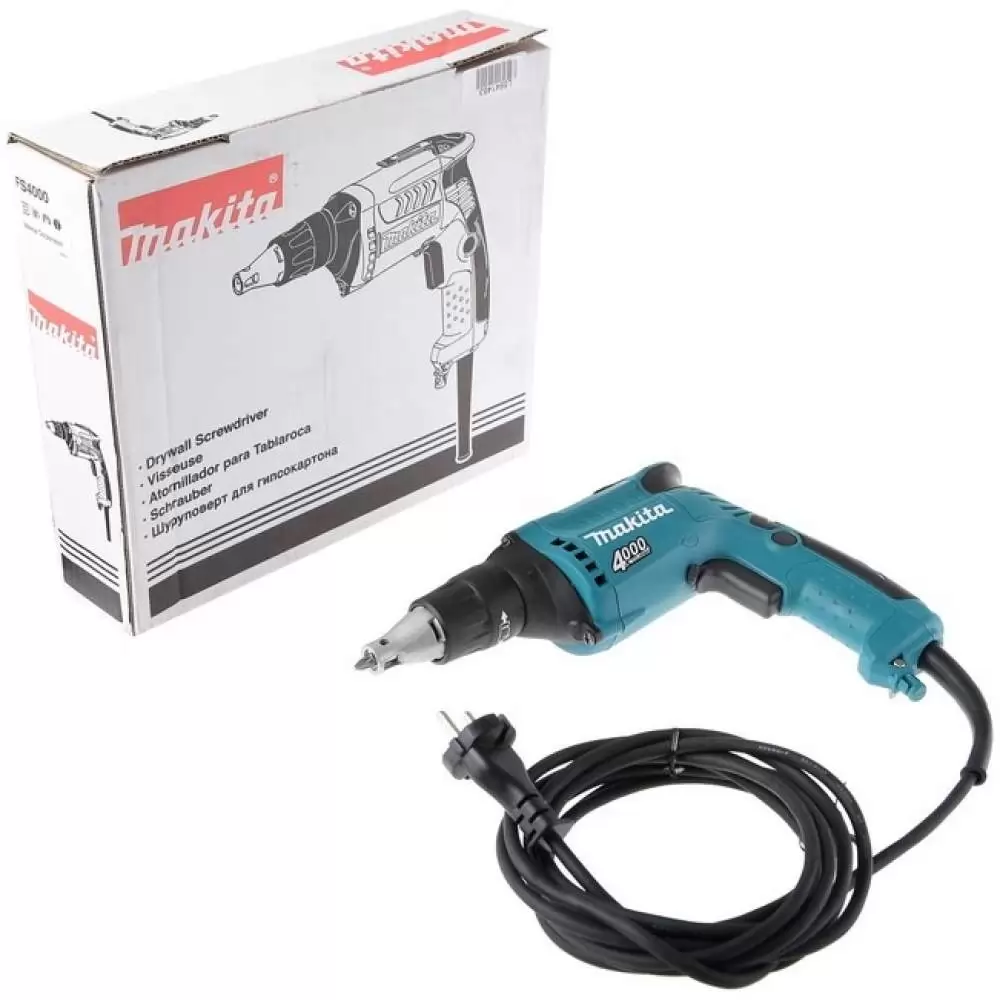 Шуруповерт MAKITA FS 4000 JX2 в кейсе+насадка(199078-9)